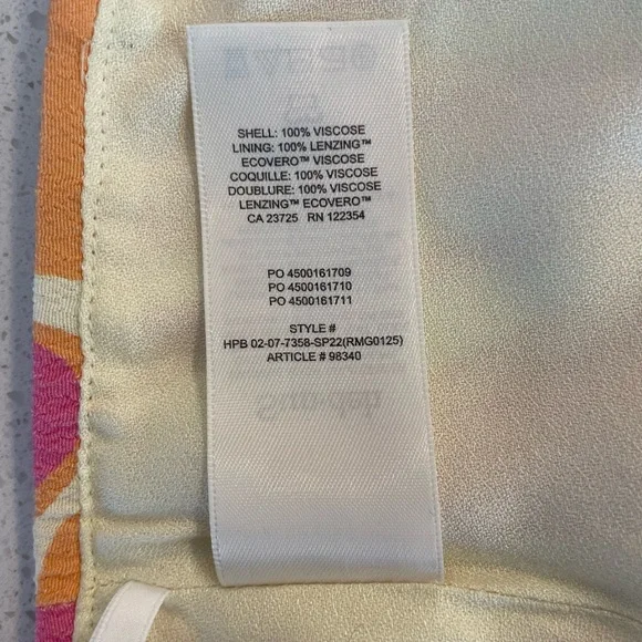 Never Worn! Aritzia Sundeh Psychedelic Mini Skirt with Slit - Picture 9 of 10